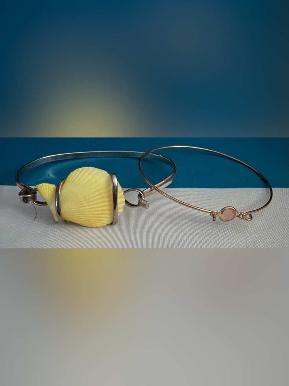 Four Expandable Wire Bracelets